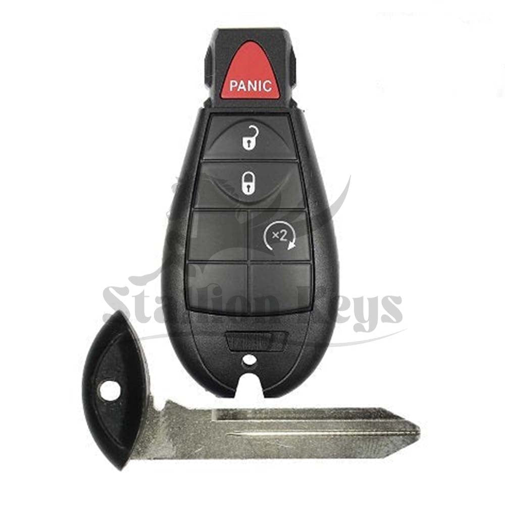 2014-2020 Jeep Cherokee Fobik Key 4B Remote Start / PN: 68105083AG / GQ4-53T / 4A Chip / AFTERMARKET 2014-2020 Jeep Cherokee Fobik Key 4B Remote Start / PN: 68105083AG / GQ4-53T / 4A Chip / AFTERMARKET